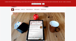 Desktop Screenshot of geld-welten.de