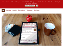 Tablet Screenshot of geld-welten.de